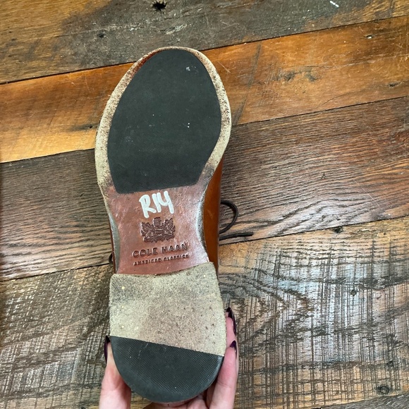 Cole Haan American Classics Grand 360 Cap Toe Oxford Dress Shoes Brown Sz 10 - Picture 11 of 12